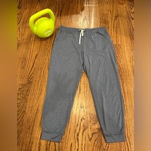 Vuori Women’s Performance Joggers Dreamknit Blue Heather Sz L